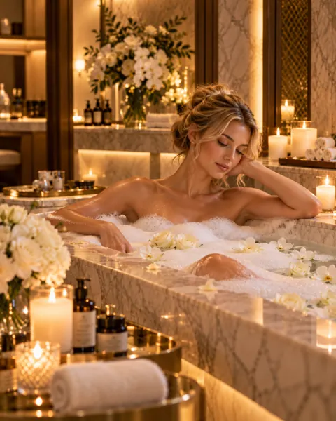 🛁 香氛与温暖的水声
